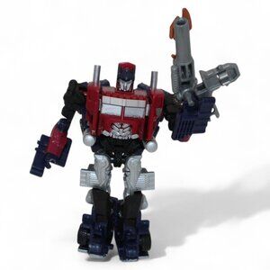 Transformers Dark Of The Moon Battle Steel Optimus Prime Action Figure